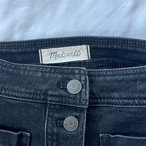 black madewell skirt! size 2!